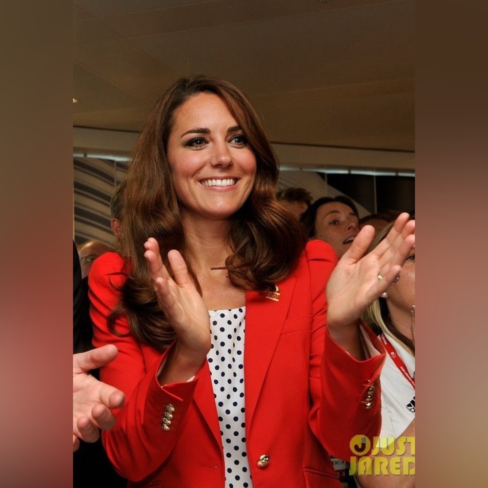 Zara Polka Dot Blouse ASO Kate Middleton